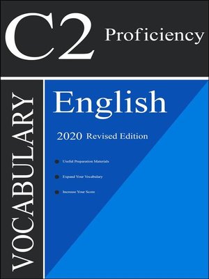 cover image of English С2 Proficiency Vocabulary 2020 Edition